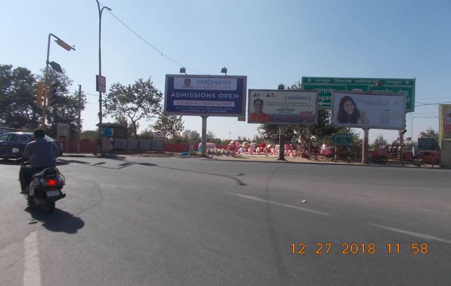 Hoardings Unipoles  at Shipra Path| Jaipur Outdoor Publicity,Best outdoor publicity Rajasthan
